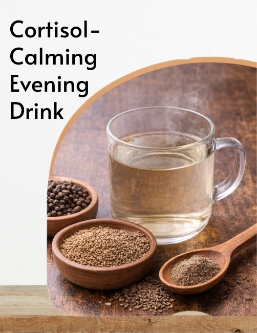 Cortisol-Calming Evening Drink
