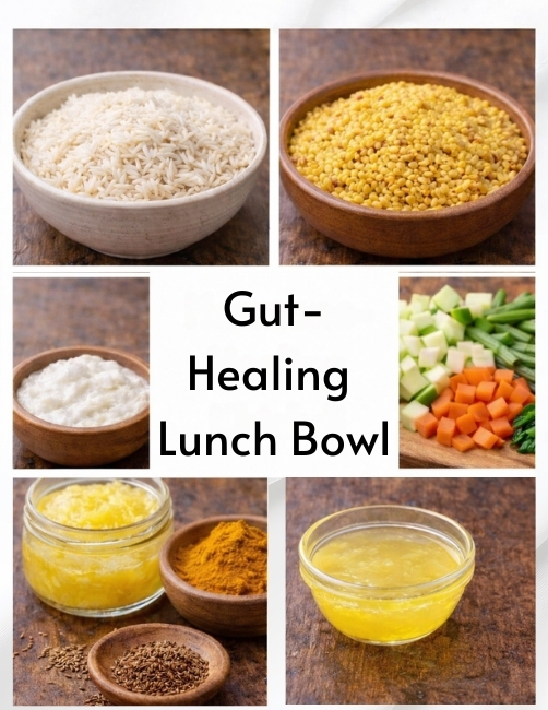 Gut-Healing Lunch Bowl (Thyroid & PCOS Friendly)