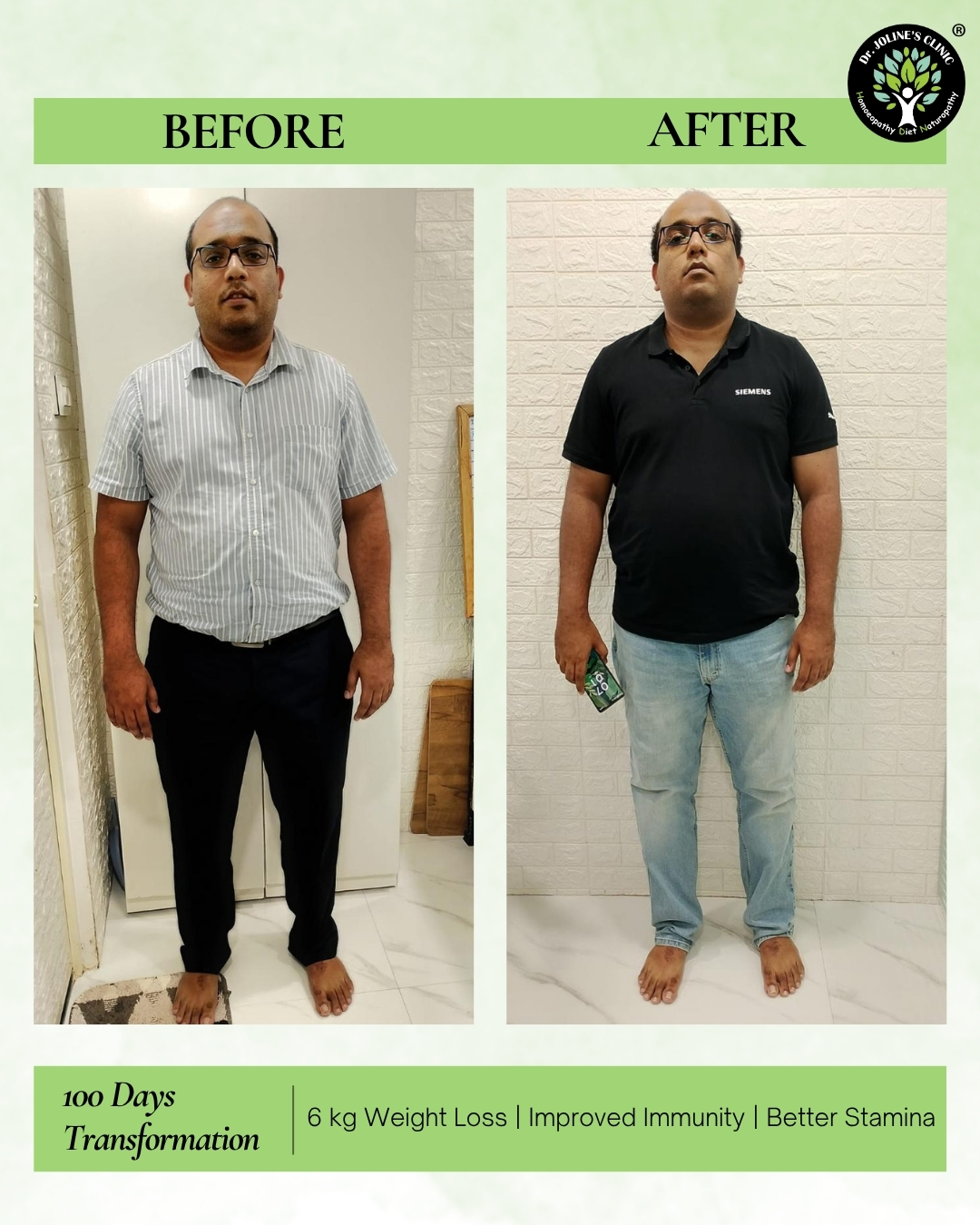 Anish Fernandes – 100 Days Fat Loss, Immunity & Metabolic Transformation